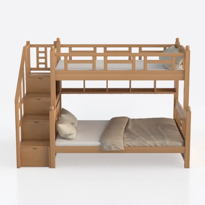 Pemberly Row Transitional Twin-Over-Twin Solid Woo