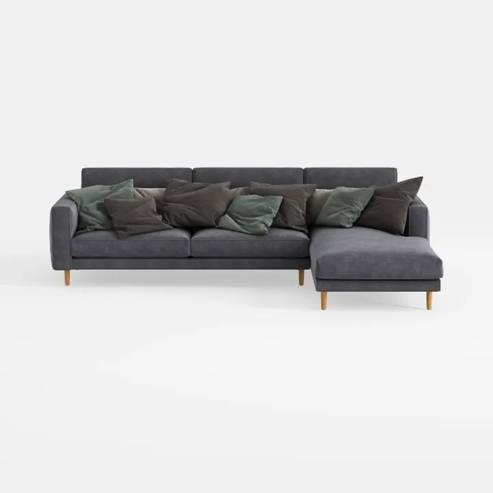 OUYESSIR U-Shaped Sectional Sofa Couch, 4 Seat Sof