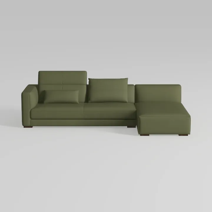 Living Room Sofa Loveseat with Wood Legs Two