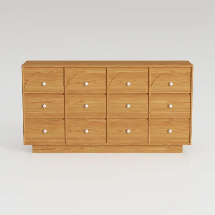 34'' Sideboard Buffet Cabinet W/Storage, Modern