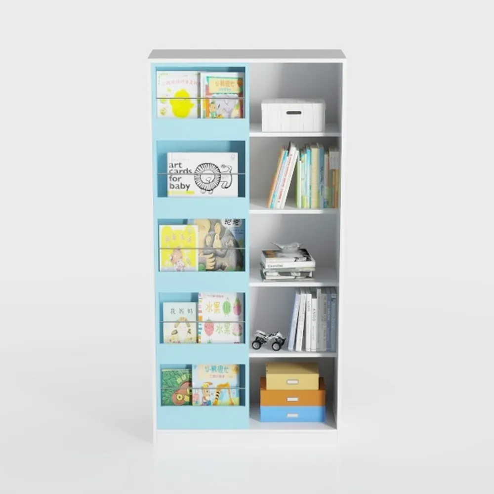 47" Display Storage Cabinet with LED Light,Pantry