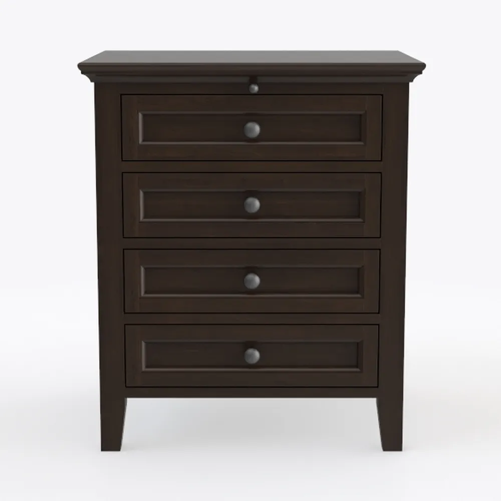 Bonnlo Upgraded 3 Drawers Night Stands for Bedroom