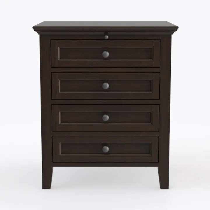 Bonnlo Upgraded 3 Drawers Night Stands for Bedroom