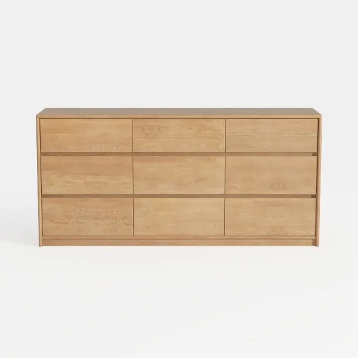 FOTOSOK Nightstand Set of 2 Nightstand with 3