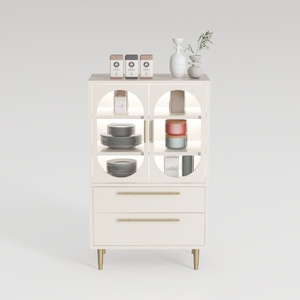 dining side cabinet-White Serenity