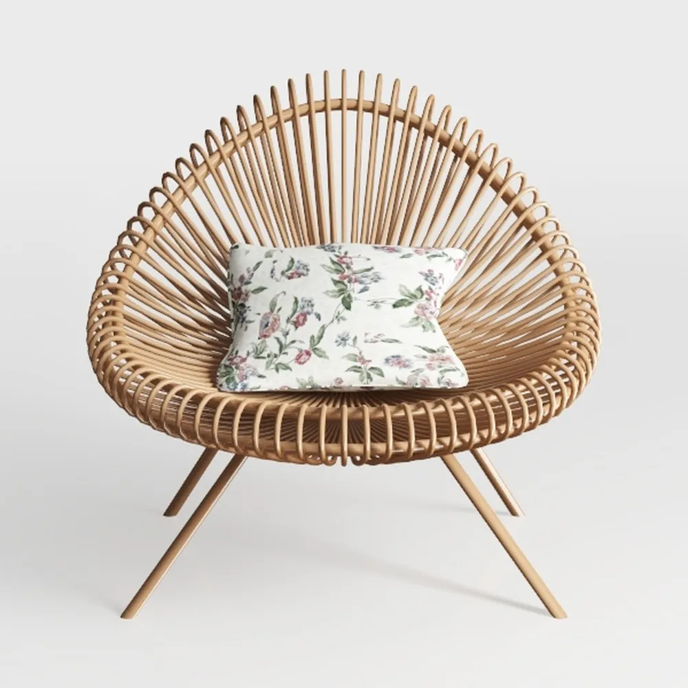 bali & pari Abriella Modern Bohemian Natural Ratta