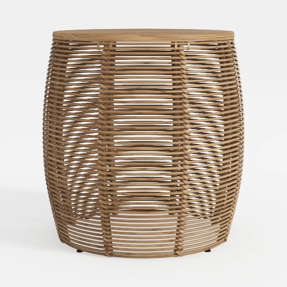 Safavieh Home Collection Maui Rattan Drum Table