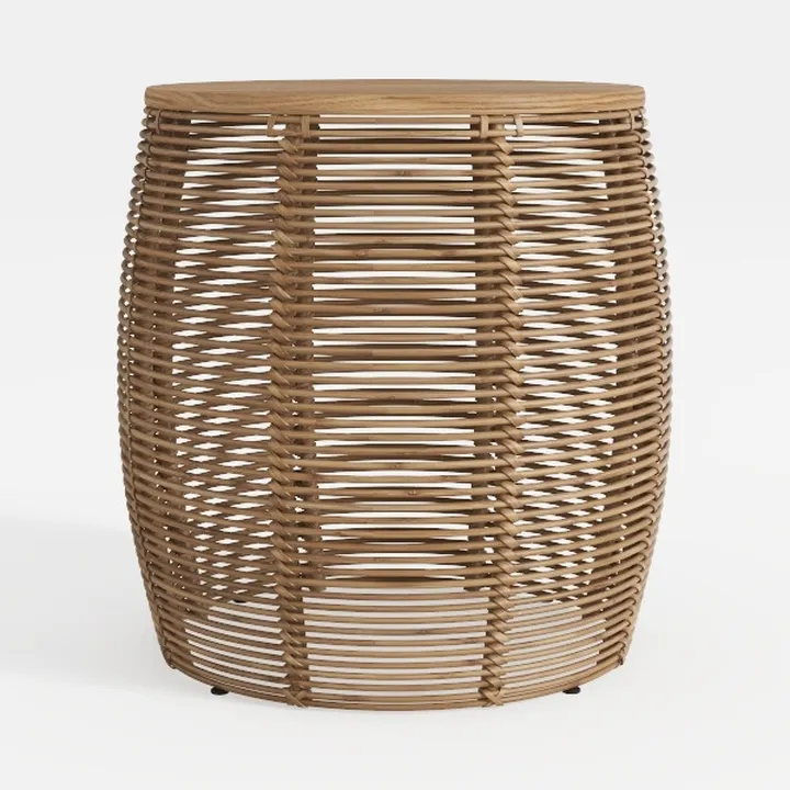 Safavieh Home Collection Maui Rattan Drum Table