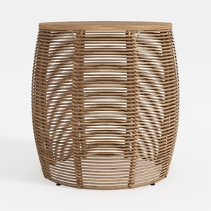 Safavieh Home Collection Maui Rattan Drum Table