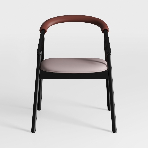 Mid-Century Dining Chairs Set of 2, Ergonomic