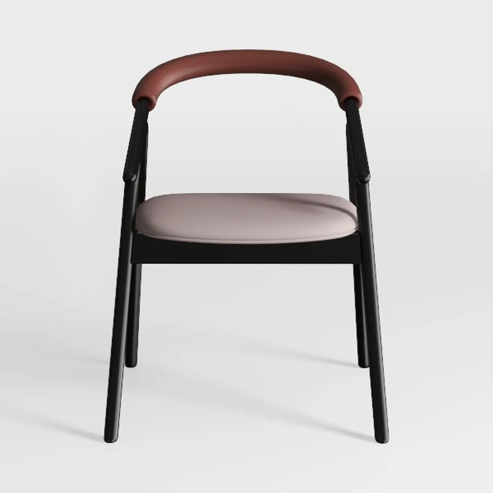 Mid-Century Dining Chairs Set of 2, Ergonomic