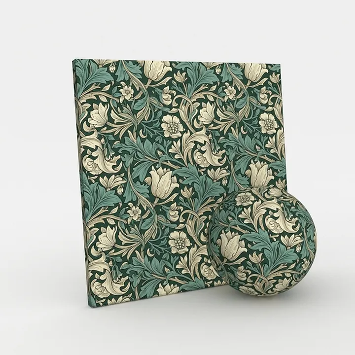 wallpaper-William Morris Style Furniture
