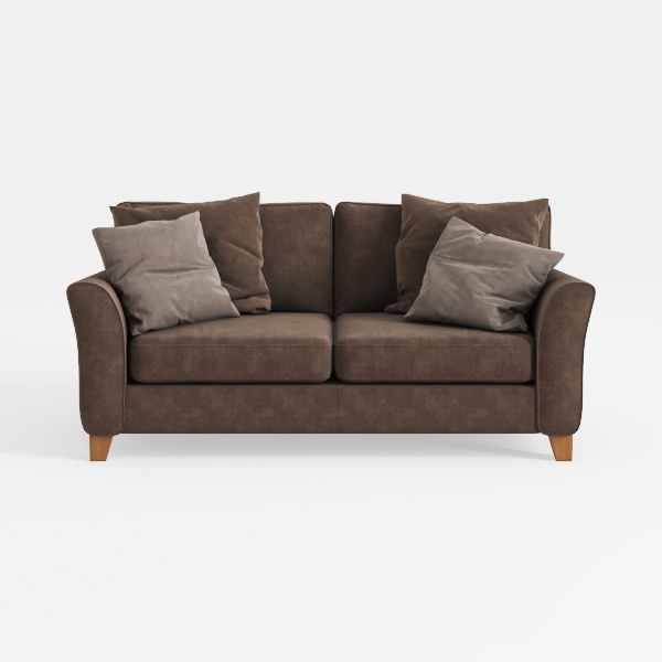 Panana Modern Couch Sofa 2-Seater Upholstered Fabr