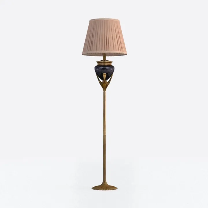 Hemoton 1pc Vintage Table Lamp Cloth Design for