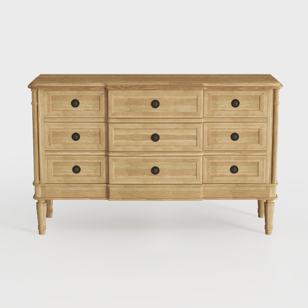 HULALA HOME Transitional Solid Wood Sideboard with