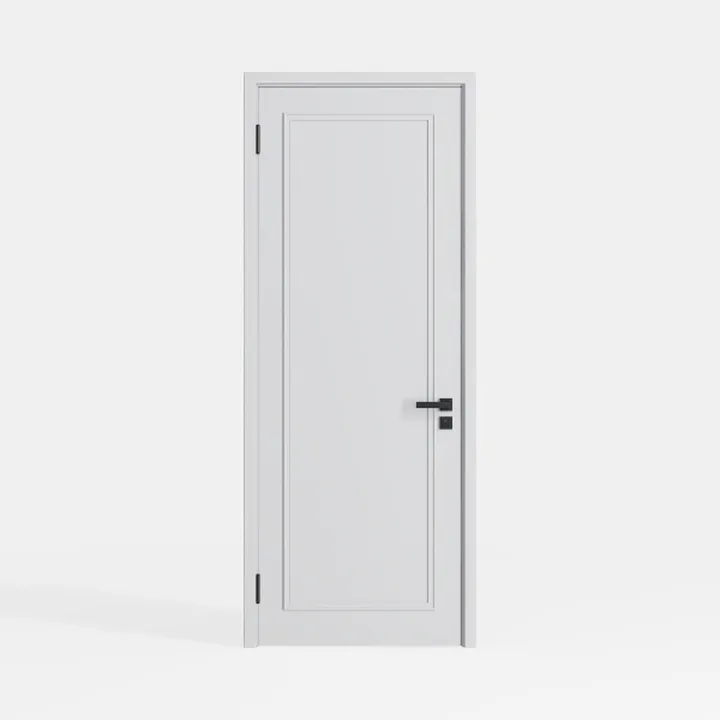 24" x 80" Prehung Door White Primed Panel Slab 