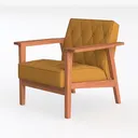 Nirvana Futons Stanford Wood Futon Frame - Queen Left 45 Degree View