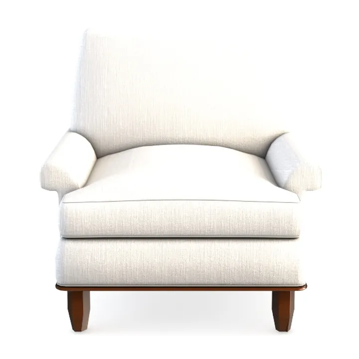 41.75" Oversized Modern Accent Chair w/Chenille