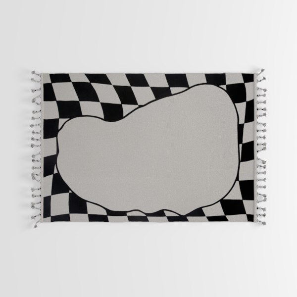 BEDELITE Sherpa Fleece Blanket - Black and White