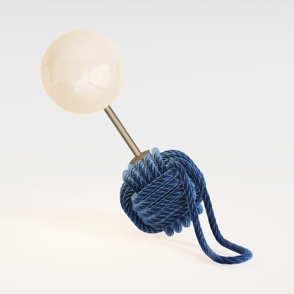 table lamp-Baby Blue