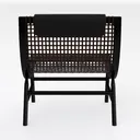 Foldable Zero Gravity Recliner Chair with Neck Pil Right 45 Degree View