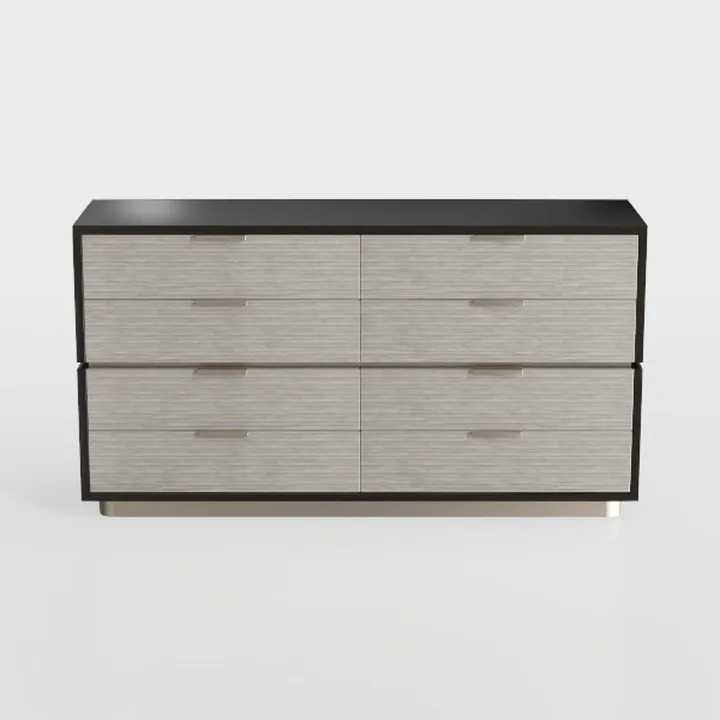 CARPETNAL Farmhouse 6 Drawer Dresser for Bedroom