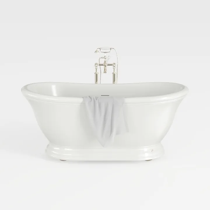 Signature Hardware 375009 Pelion 47" Acrylic Soaki