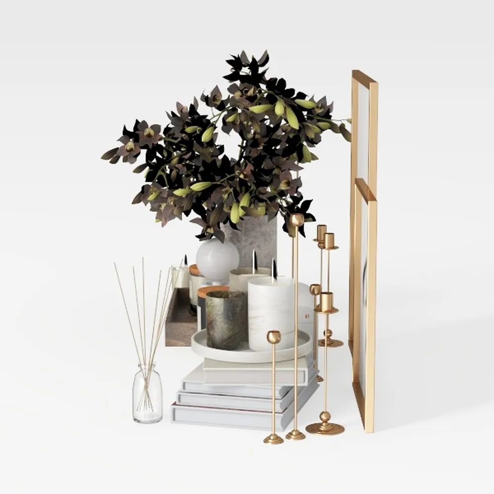 Rustic Ceramic Flower Vase, Small Decorative