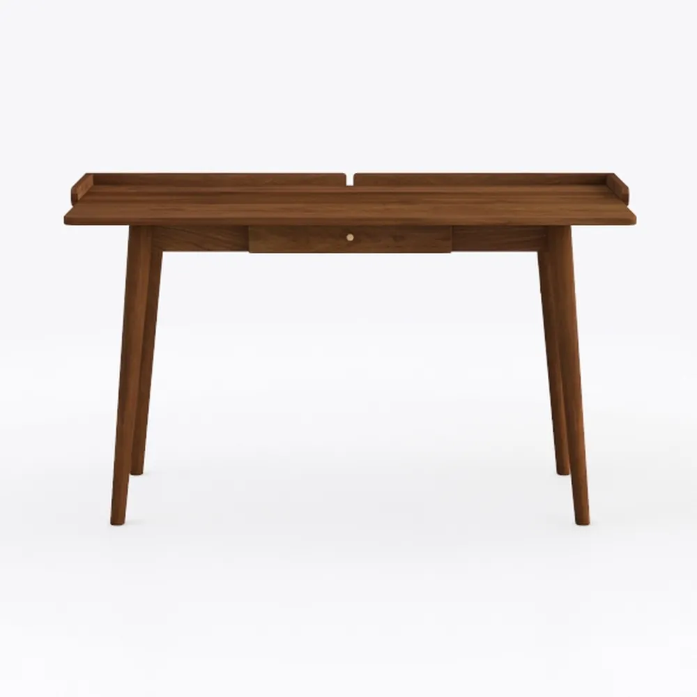 POLY & BARK Etta Office Desk in Walnut