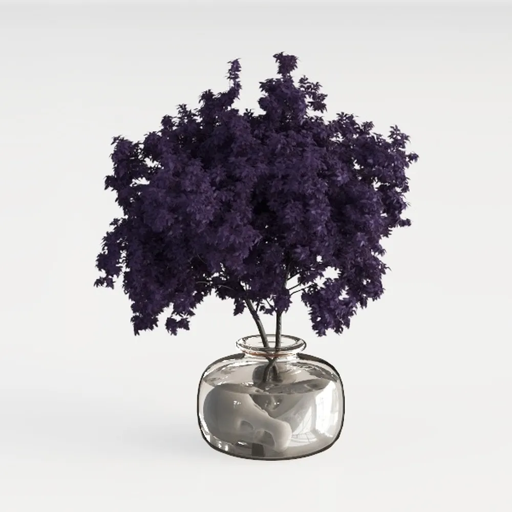 Black Artificial Eucalyptus Stems Faux Eucalyptuses Branches Halloween Home Décor