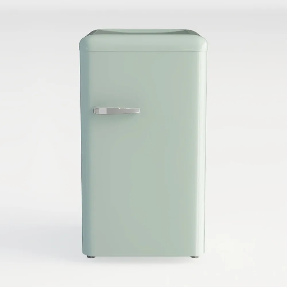 3.2 Cu.Ft Refrigerator, Retro Double Door Fridge