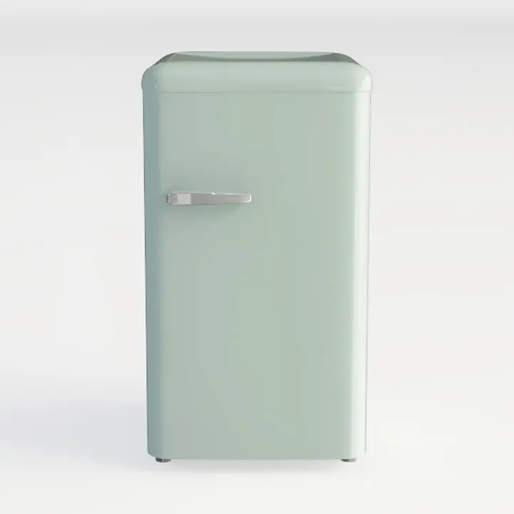3.2 Cu.Ft Refrigerator, Retro Double Door Fridge