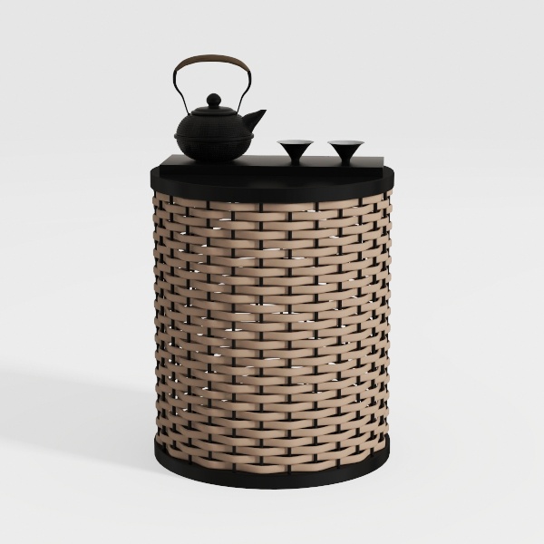 side table-Serene Japanese