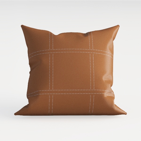 MIULEE Decorative Linen Euro Sham Pillow Covers 24