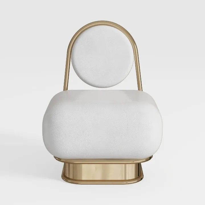 Tov Furniture Naomi Upholstered Velvet 360 Degree 