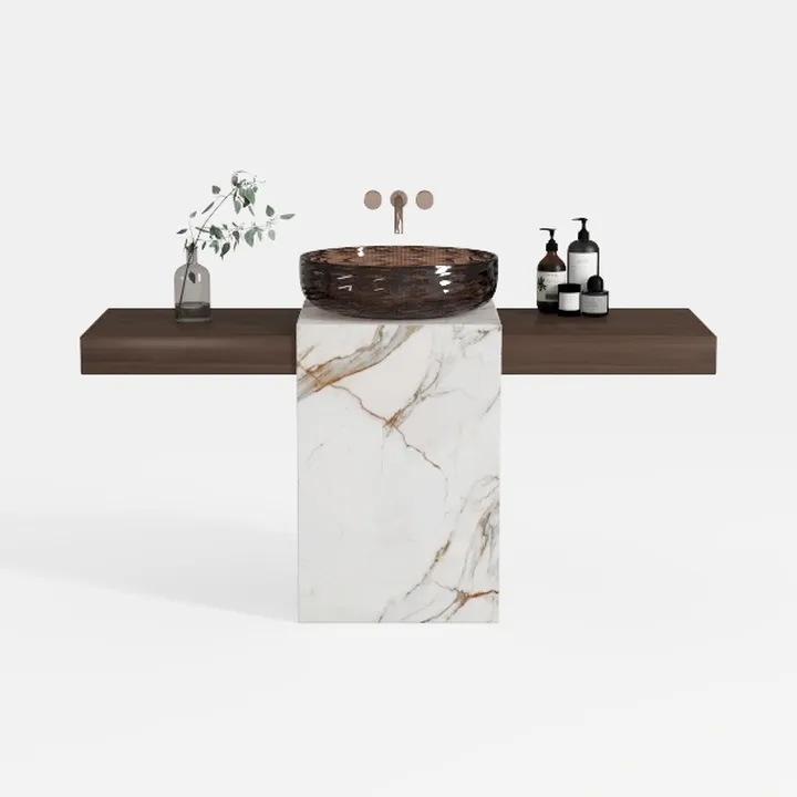 basin sink-Marble Majesty