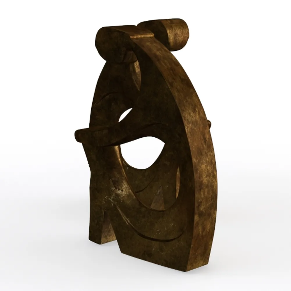 12 Inch Ceramic Rustic Farmhouse Vase, Handmade