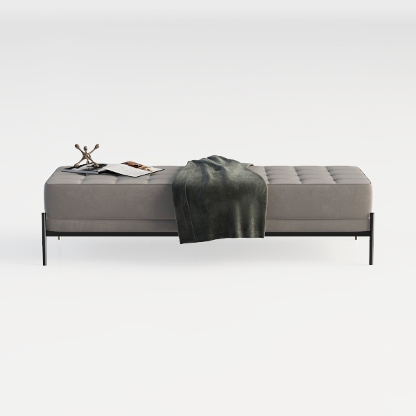 bed-end bench-Minimalist Elegance