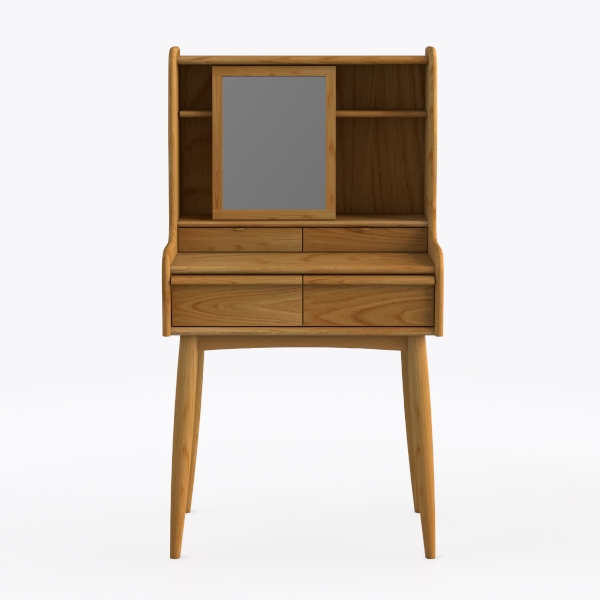 Maykoosh Writing Desk with Hutch - Honey Pine Fini