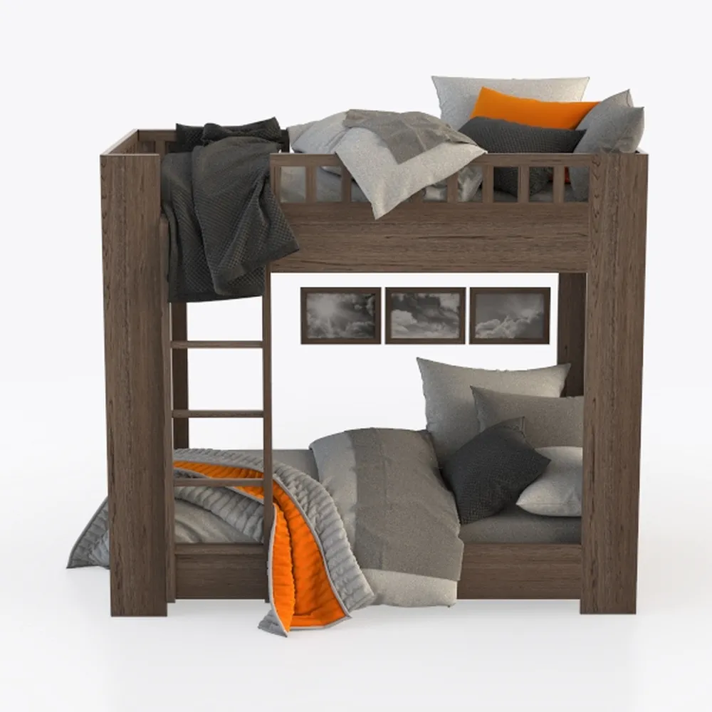 Acme Furniture Darlene Farmhouse Wood Twin Over Tw