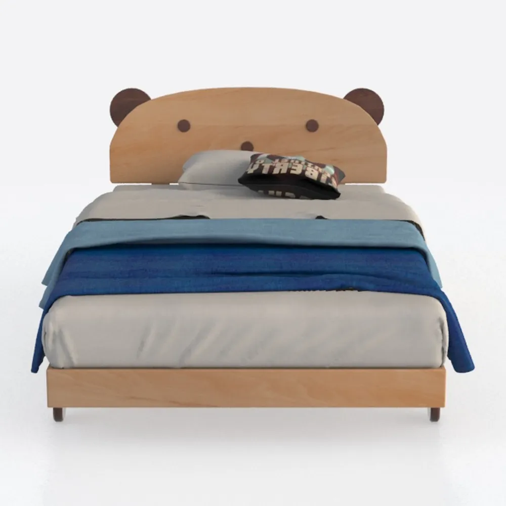 FurnitureR Letto Singolo in Metallo con Luce LED, Moderno per Ragazzi, con Rete a Doghe, per Camera da Letto o Camera degli Ospiti, 90 x 190 cm, Blu