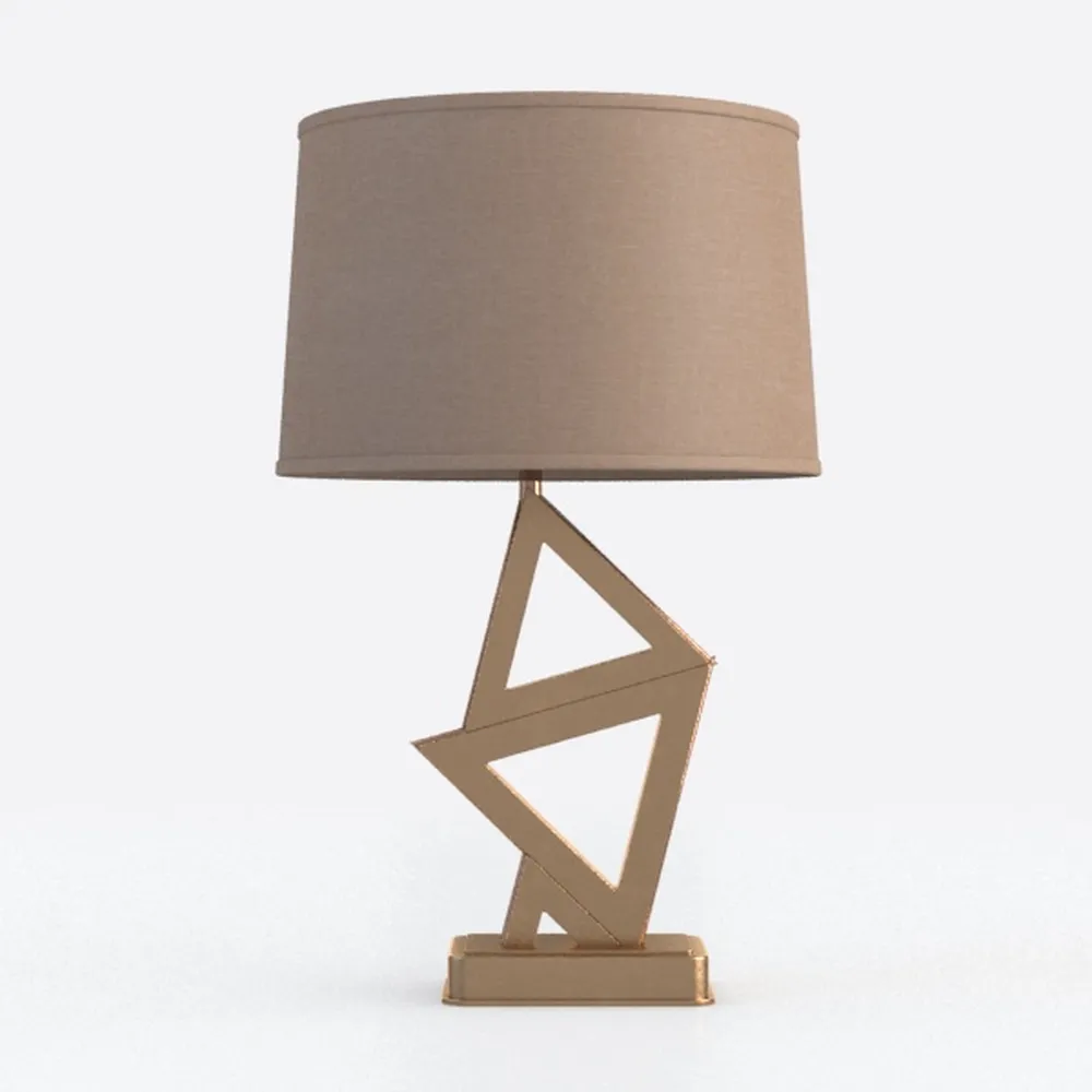 Small Beside Table Lamp, Wood Tripod Desk Lamp