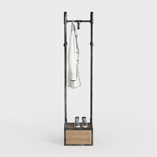 VECELO Coat Rack Freestanding,Hall Tree with Metal