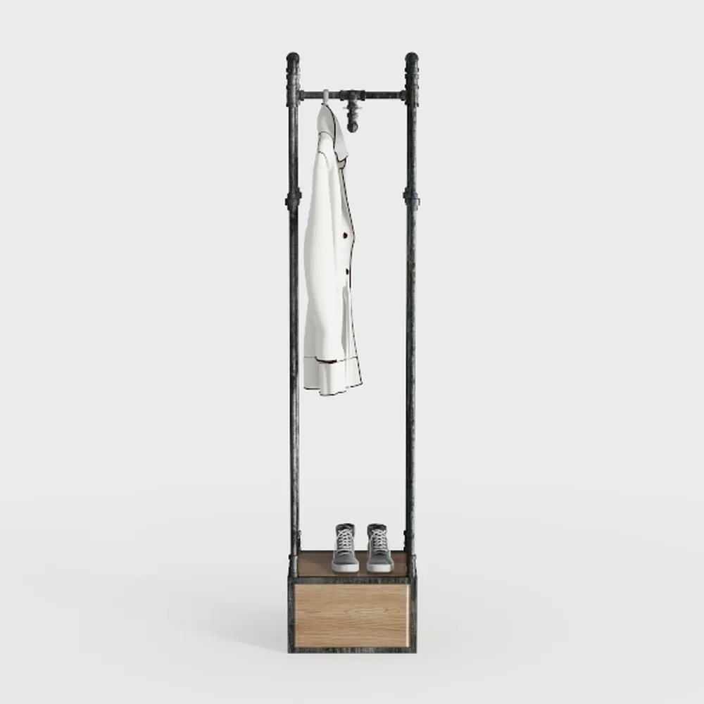 VECELO Coat Rack Freestanding,Hall Tree with Metal