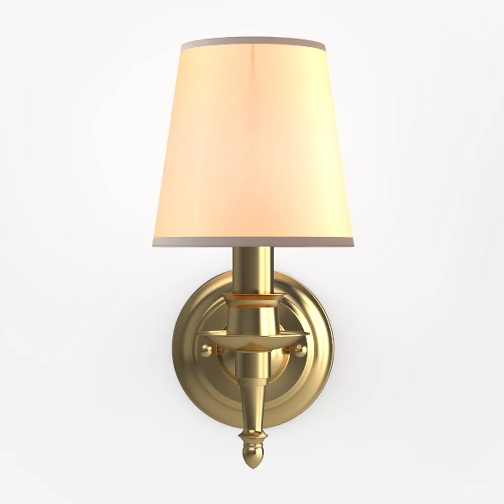 LASENCHOO Gold Wall Sconce, 1 Pack Modern Sconces