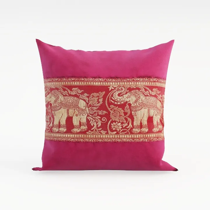 Colored Dandelion Outdoor Pillow Cover 20x20