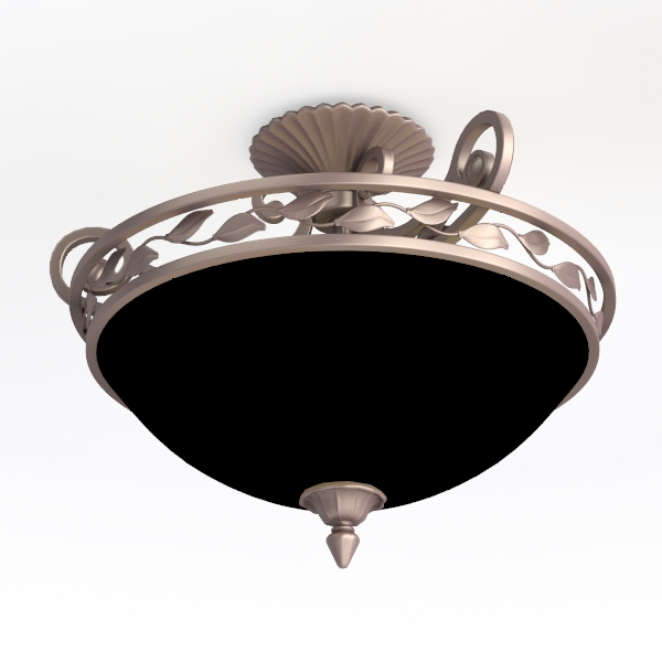 Quoizel Griffin Flush Mount Ceiling Light, 17 Inch