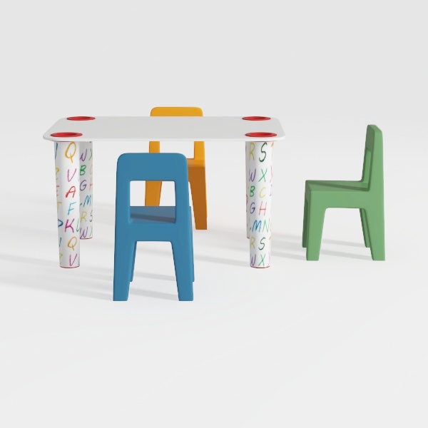 desk & chairs-All for Kids