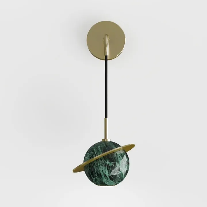 wall lamp-Turquoise