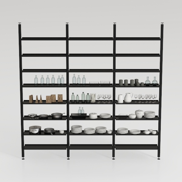 REIBII 69.8&quot; W Storage Shelves 1250LBS Wire